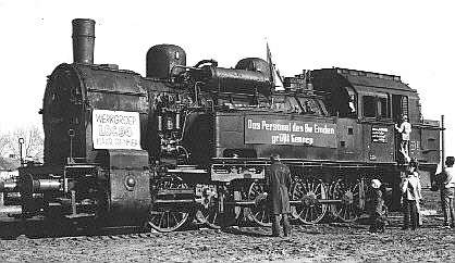 Locomotief 94 1640 in 1977 te Gennep